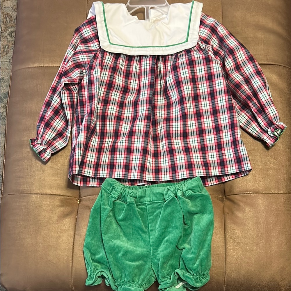 The Beaufort Bonnet Company Green and Red Matching Sets